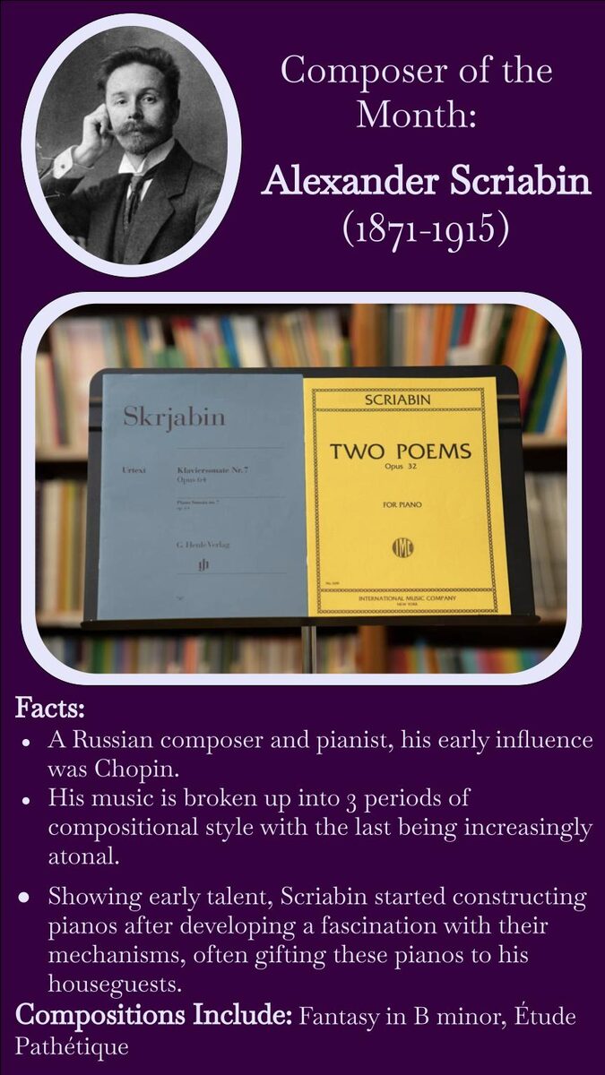 Composer of the Month: Alexander Scriabin
