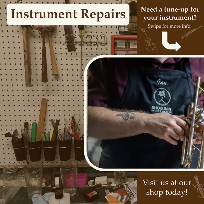 West Valley Music Instrument Repairs social post